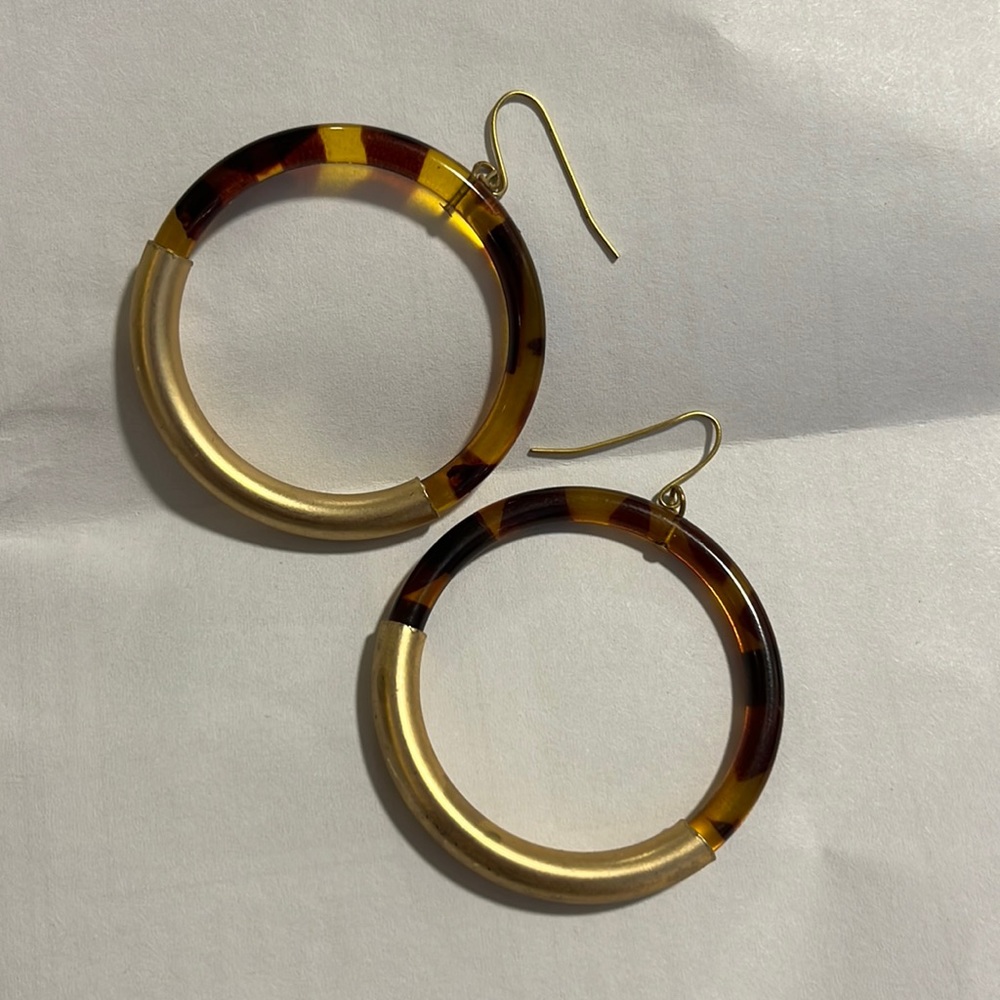 Dangle Hoop Earrings